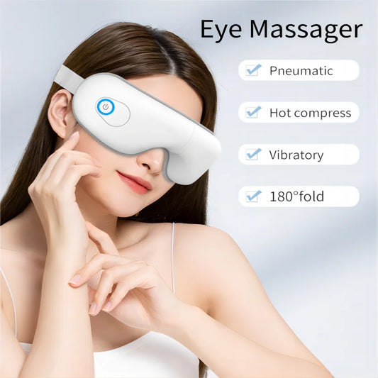 Eye Massager with Heat for Migraines